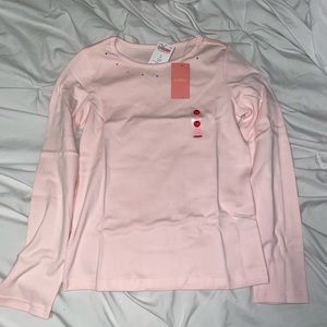 Gymboree Light Pink Studded Long sleeve